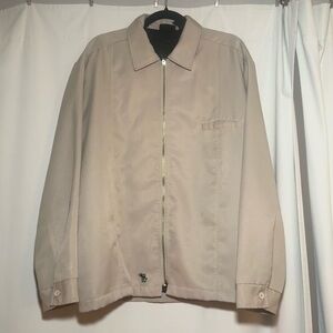 Kikwear Vintage Cream Zip Up Jacket